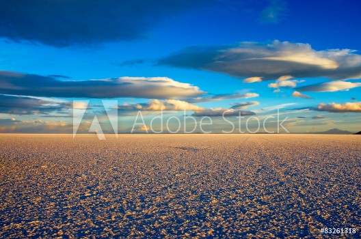 Picture of  Sunset in Salar de Uyuni Bolivia